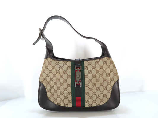 GUCCI Jackie Sherry Line One-Shoulder Bag