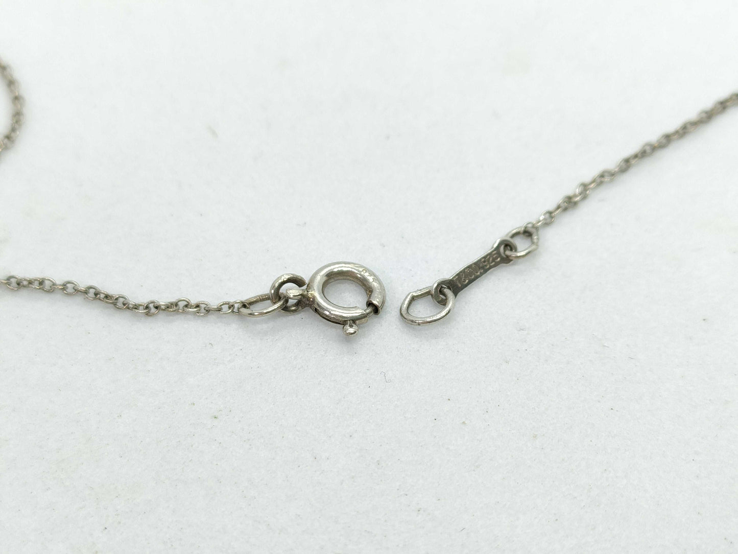 Tiffany & Co. Tiffany Small Cross Necklace SV925 Silver