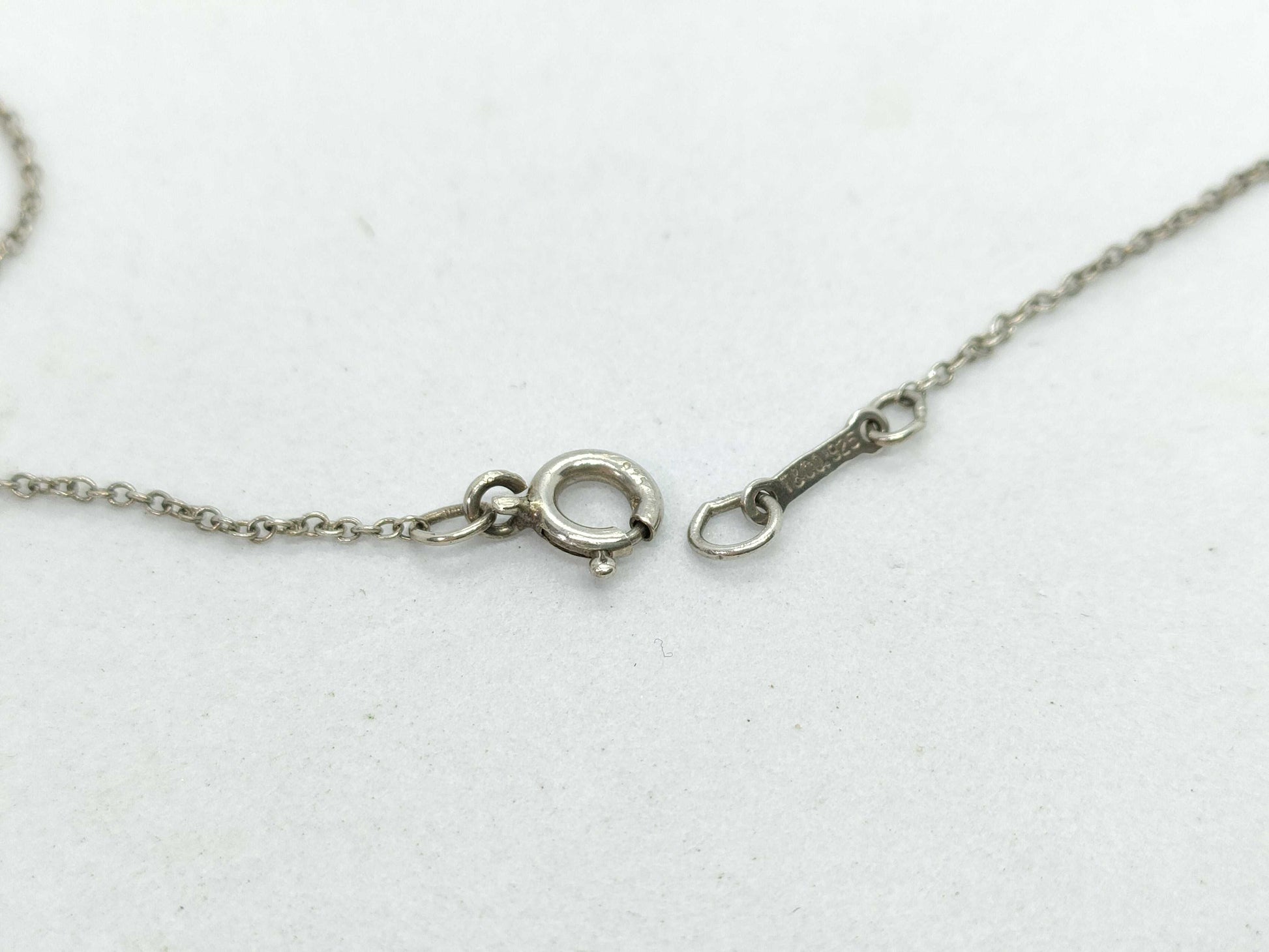 Tiffany & Co. Tiffany Small Cross Necklace SV925 Silver