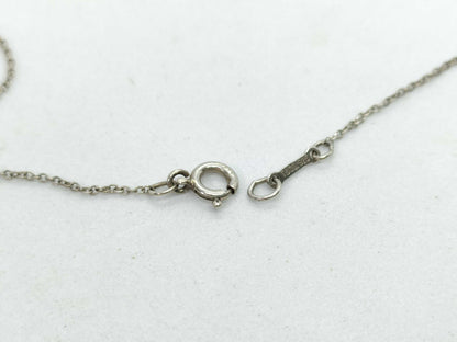 Tiffany & Co. Tiffany Small Cross Necklace SV925 Silver