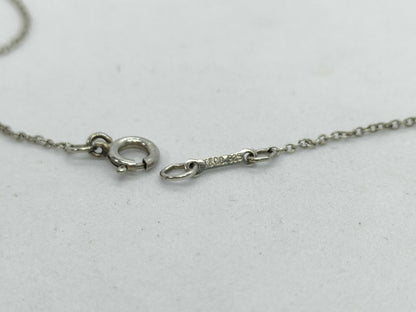 Tiffany & Co. Tiffany Small Cross Necklace SV925 Silver