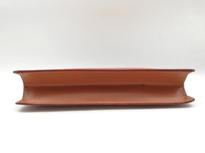 LOUIS VUITTON Epi Pochette Homme M52528 Brown Second Bag