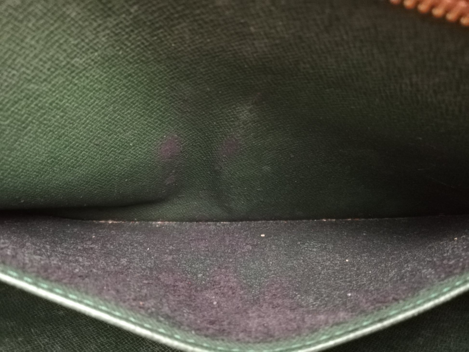LOUIS VUITTON Epi Pochette Homme M52528 Brown Second Bag
