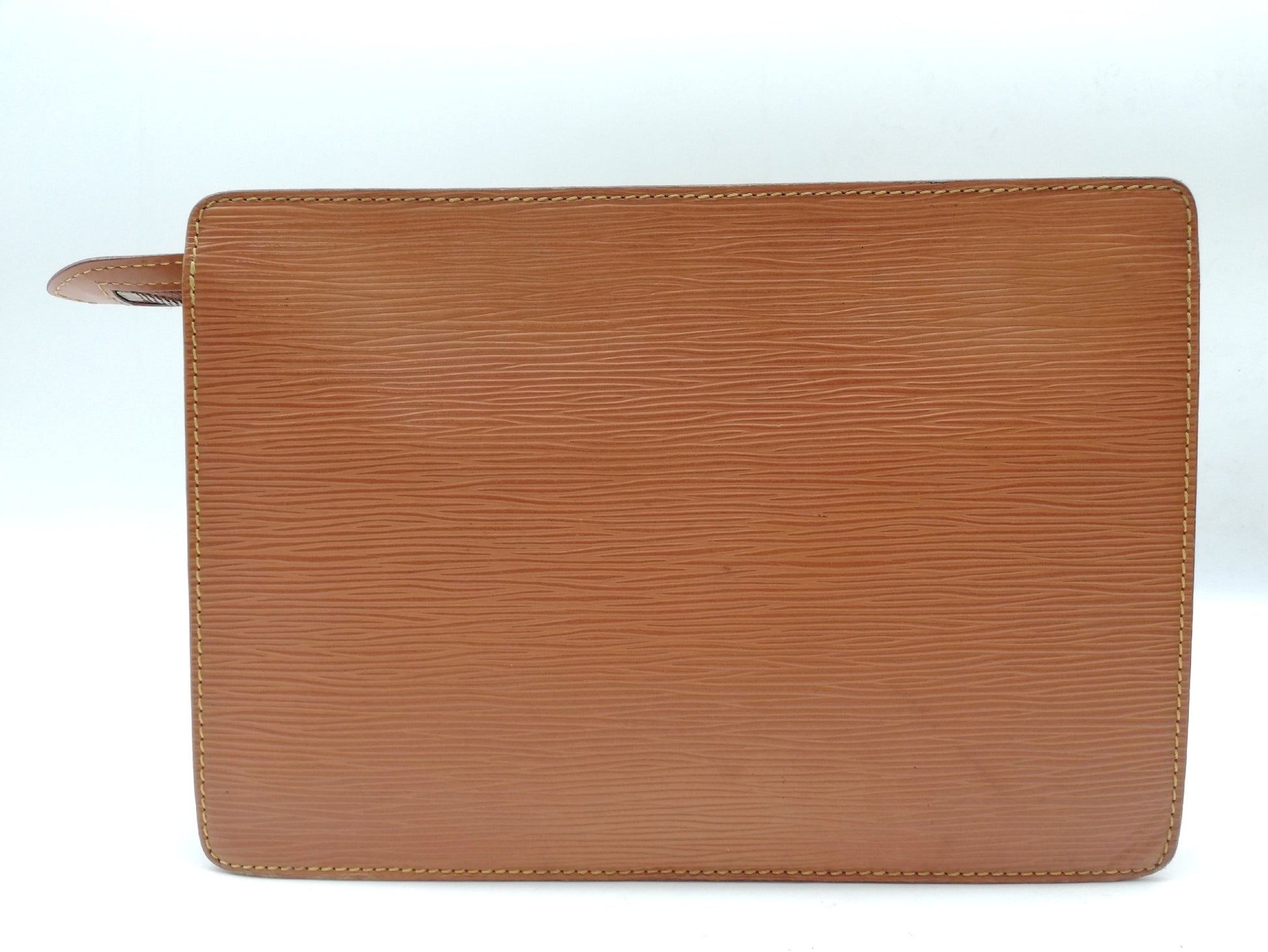 LOUIS VUITTON Epi Pochette Homme M52528 Brown Second Bag
