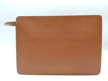 LOUIS VUITTON Epi Pochette Homme M52528 Brown Second Bag