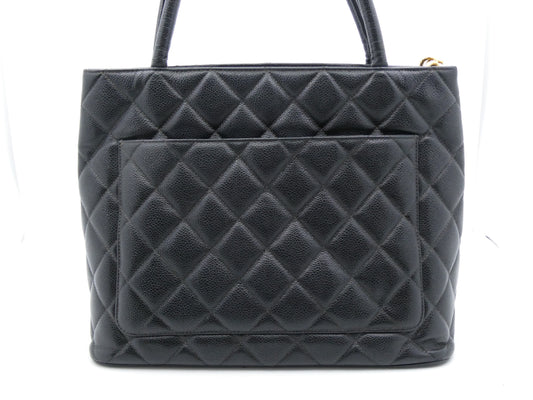 CHANEL Reissue Tote Bag Caviar Skin Coco Mark