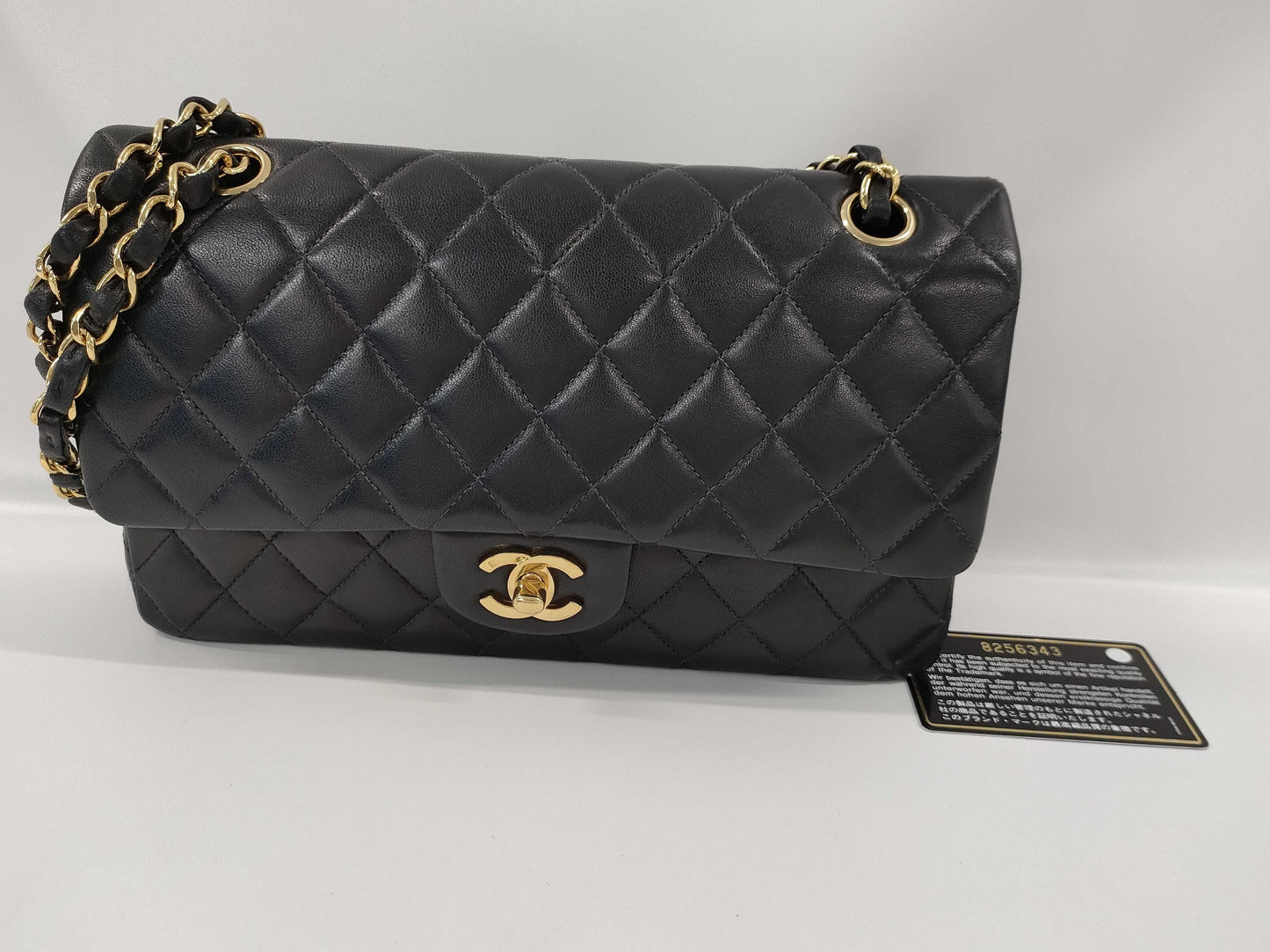 CHANEL Matelasse Double Flap 25 Chain Shoulder Bag, No. 8