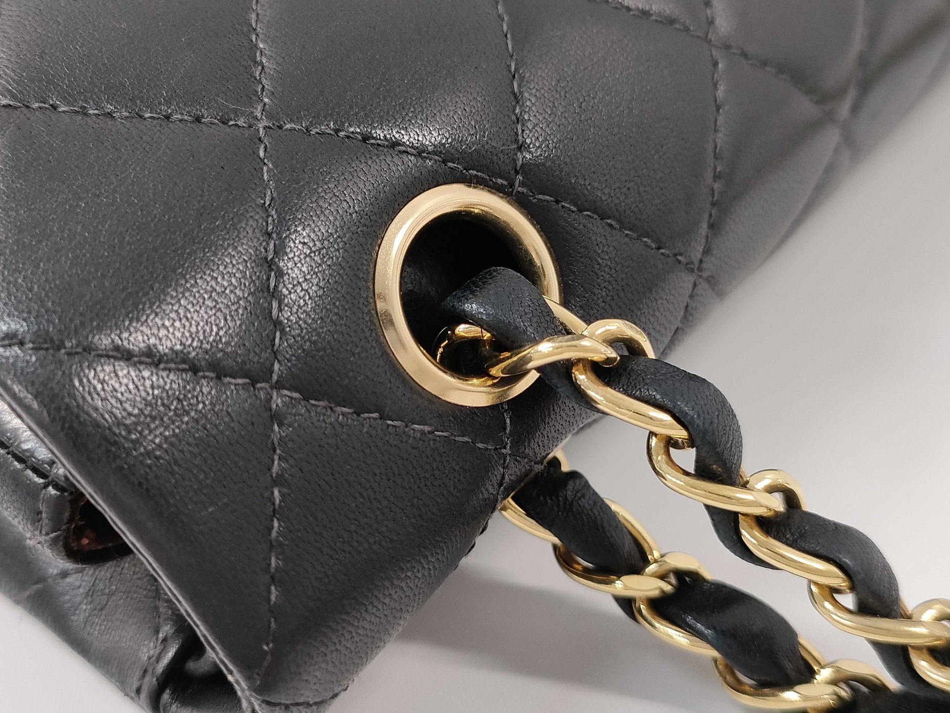 CHANEL Matelasse Double Flap 25 Chain Shoulder Bag, No. 8