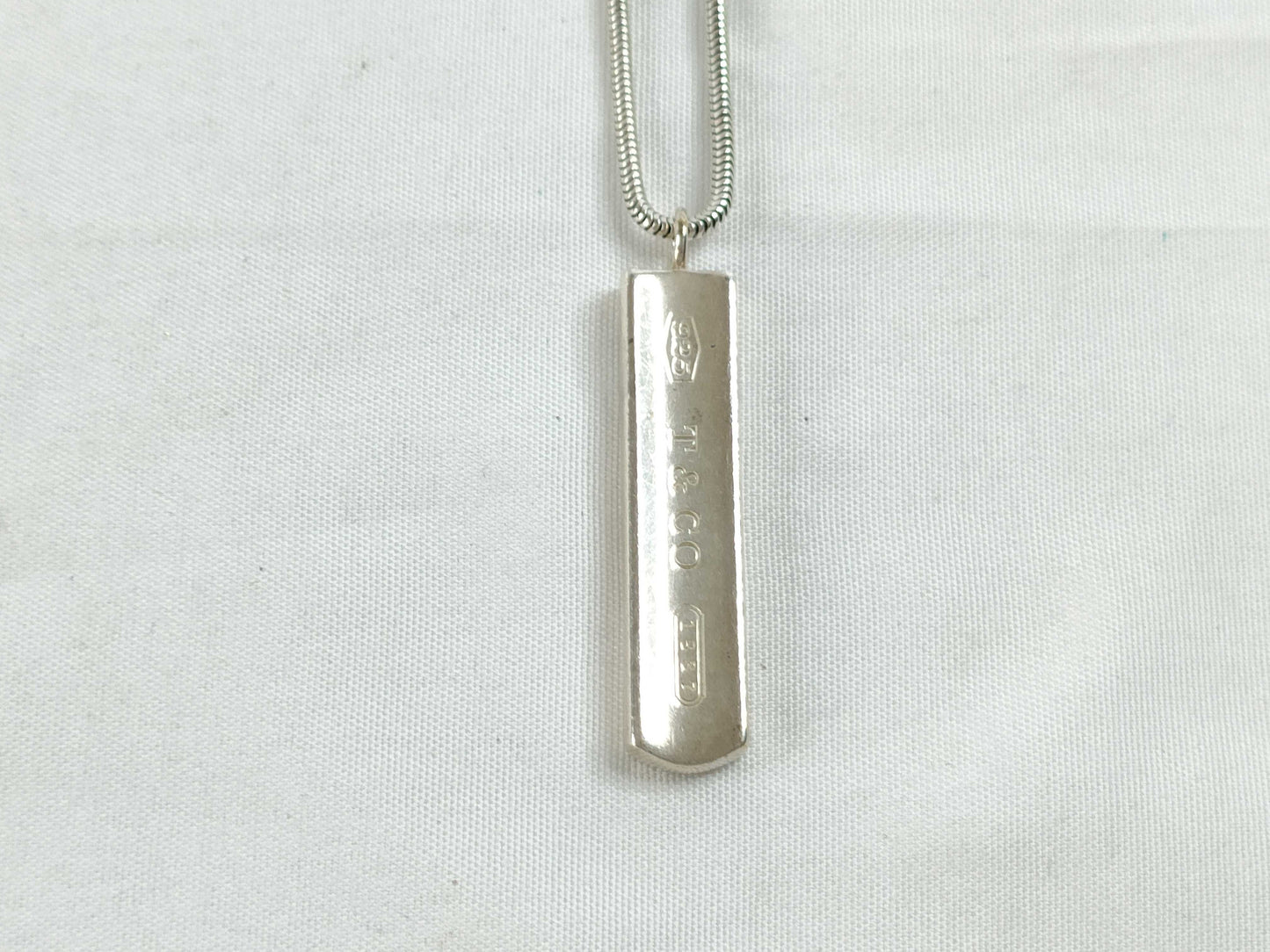 Tiffany & Co. Tiffany Plate Necklace SV925