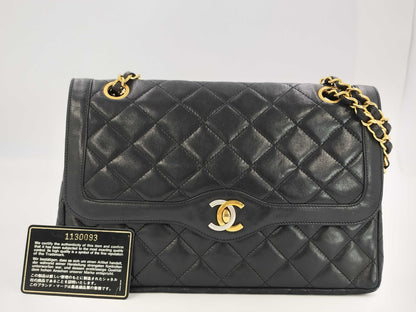 CHANEL Matelasse Paris Shoulder Bag