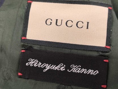 GUCCI Gucci Set, Mohair and Wool, Dark Green, Size 54, Other Apparel