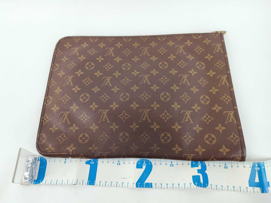 (10319_0254) LOUIS VUITTON Monogram LV Monogram Poche Document M53456/874TH Second Bag