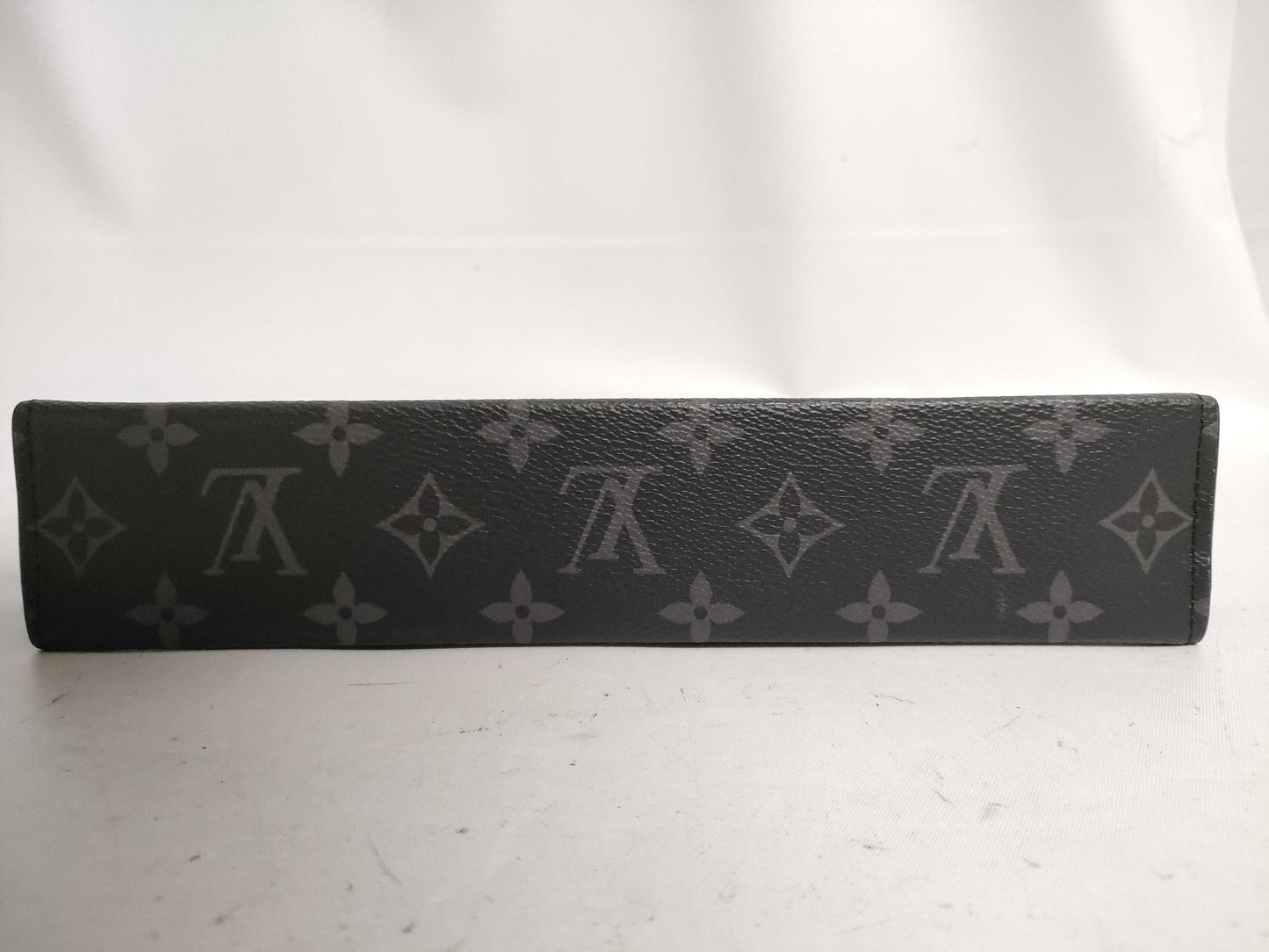 (10307_0235) LOUIS VUITTON LV Monogram Eclipse Pochette Voyage M61692/RFID Second Bag