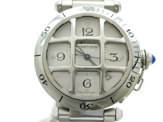 Cartier Pasha Grid W31059H3 2379 882990UF Automatic Men's Watch