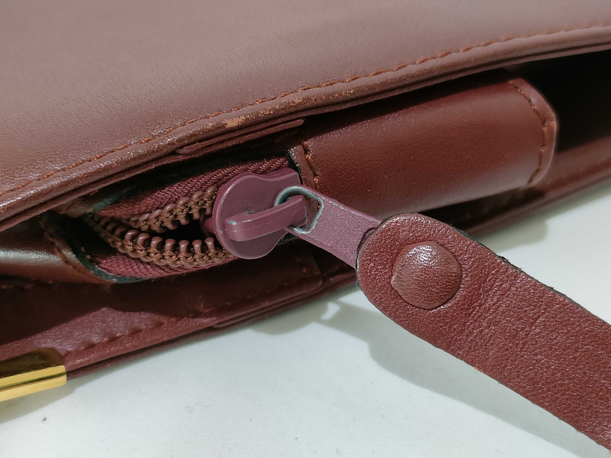 (10310_0070) Cartier Must Line Second Bag, Red