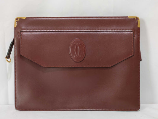 (10310_0070) Cartier Must Line Second Bag, Red