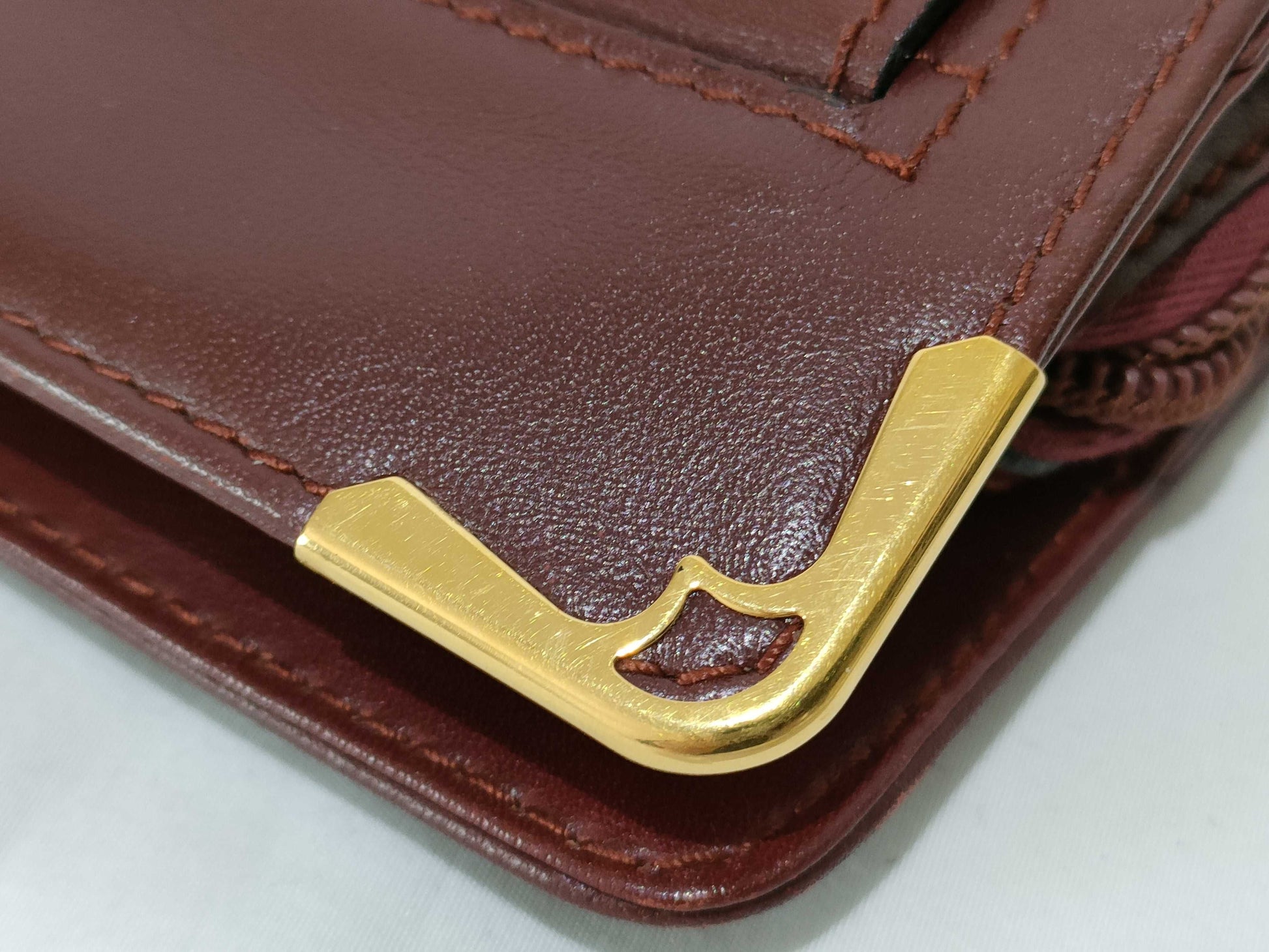 (10310_0070) Cartier Must Line Second Bag, Red