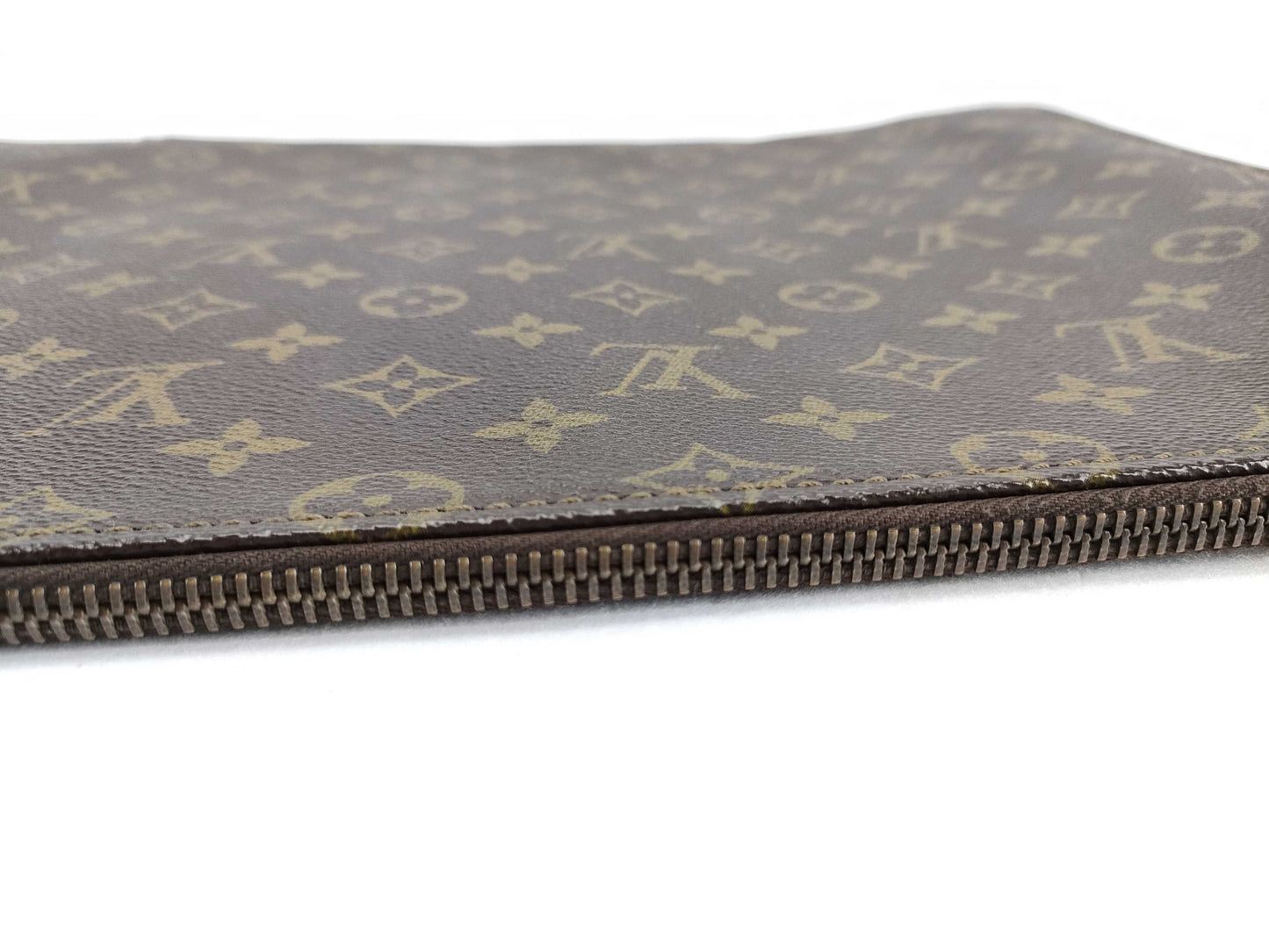 (10320_0156) LOUIS VUITTON Monogram Louis Vuitton Poche Document Monogram Second Bag