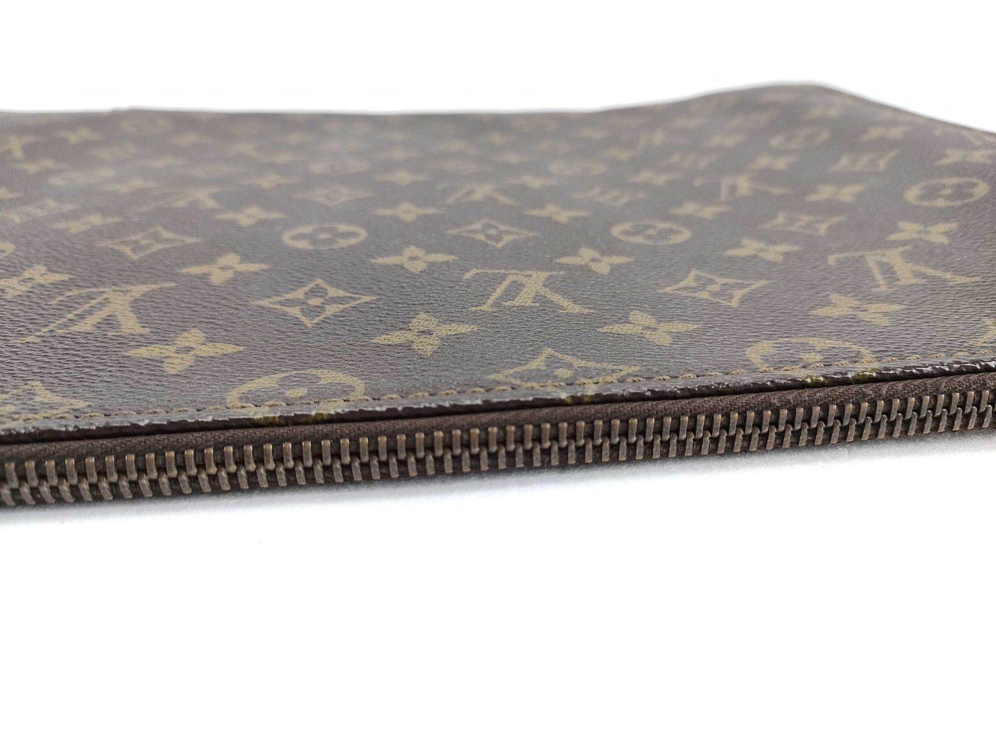 (10320_0156) LOUIS VUITTON Monogram Louis Vuitton Poche Document Monogram Second Bag