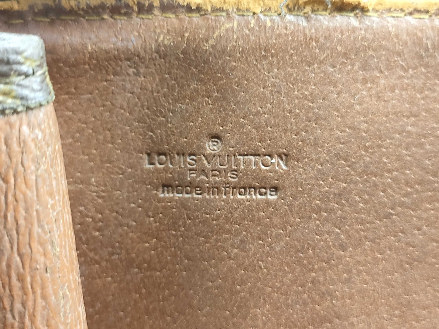 (10320_0156) LOUIS VUITTON Monogram Louis Vuitton Poche Document Monogram Second Bag