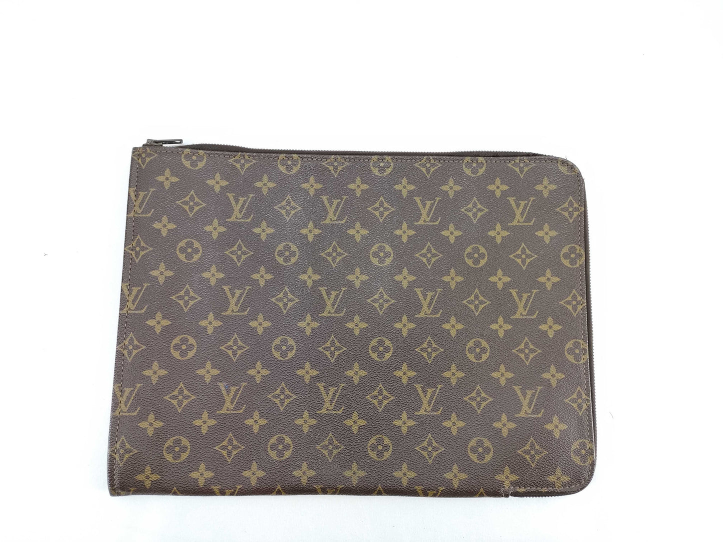 (10320_0156) LOUIS VUITTON Monogram Louis Vuitton Poche Document Monogram Second Bag