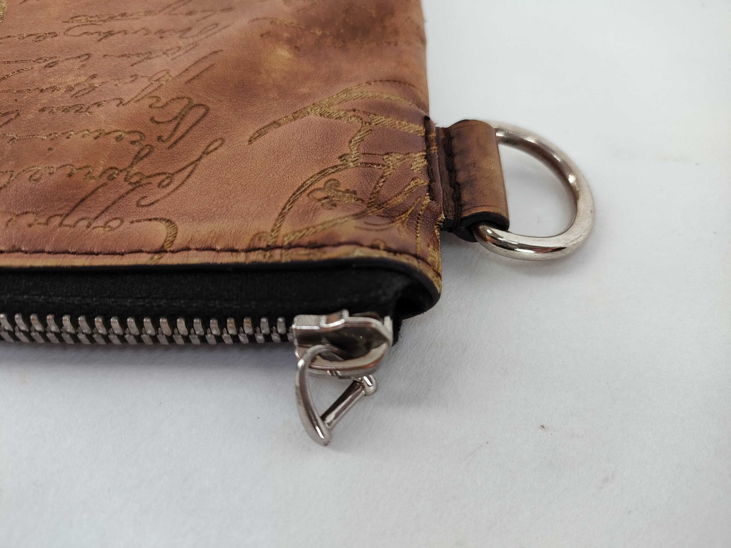 Berluti Clutch Bag Nino GM Calligraphy Bag Second Bag