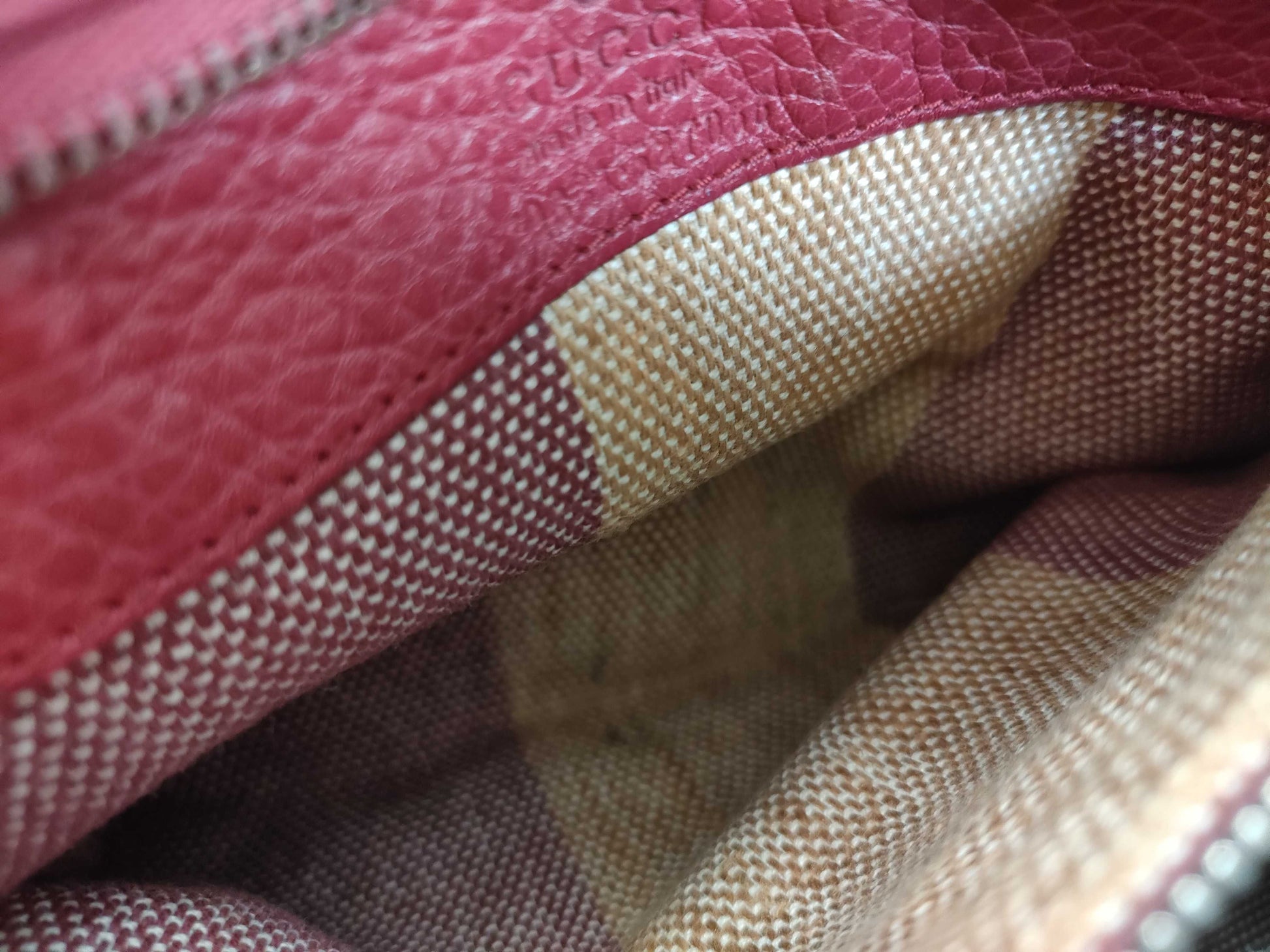 GUCCI Bamboo Everyday Leather Top Handle Bag Handbag