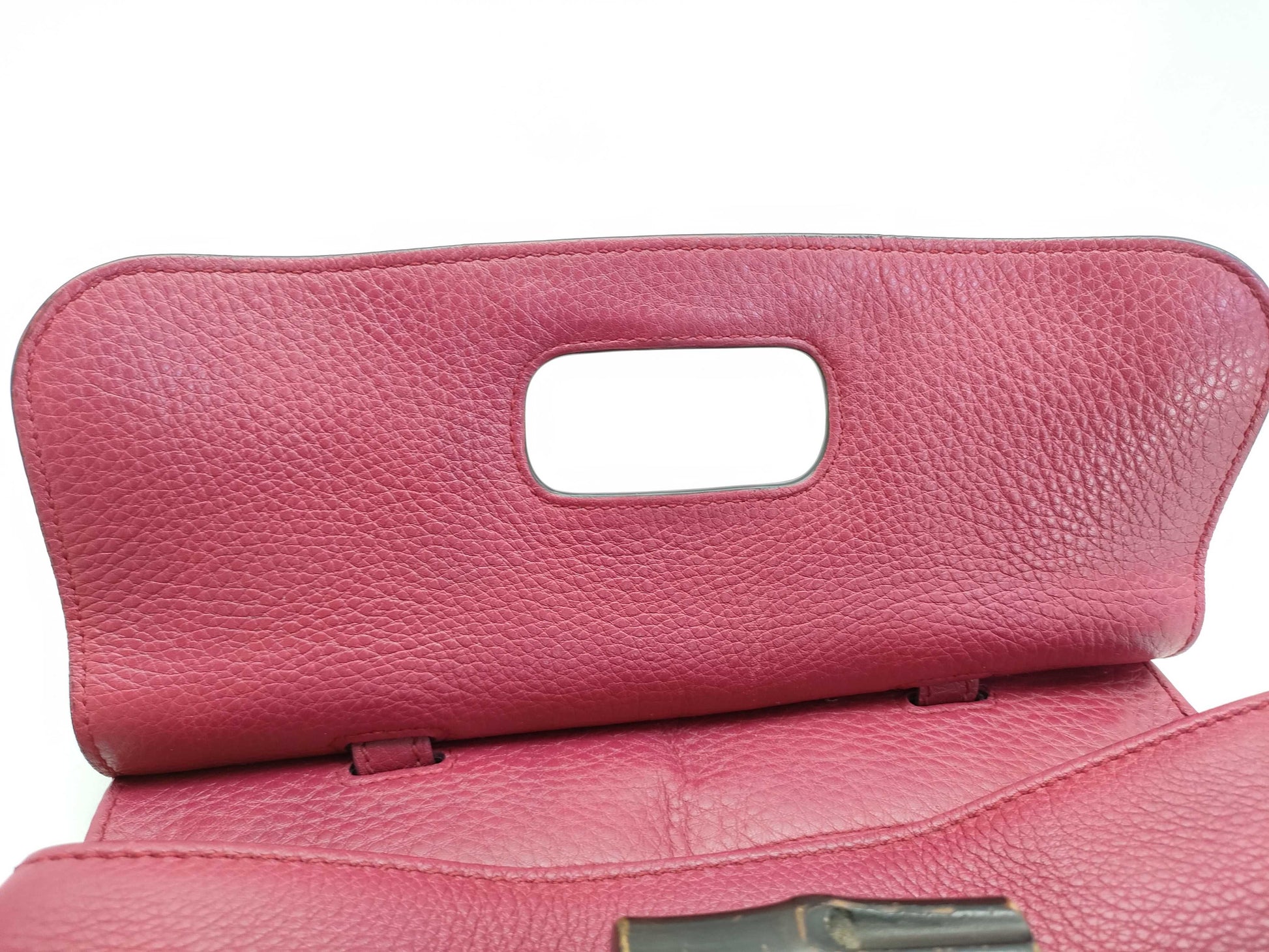 GUCCI Bamboo Everyday Leather Top Handle Bag Handbag
