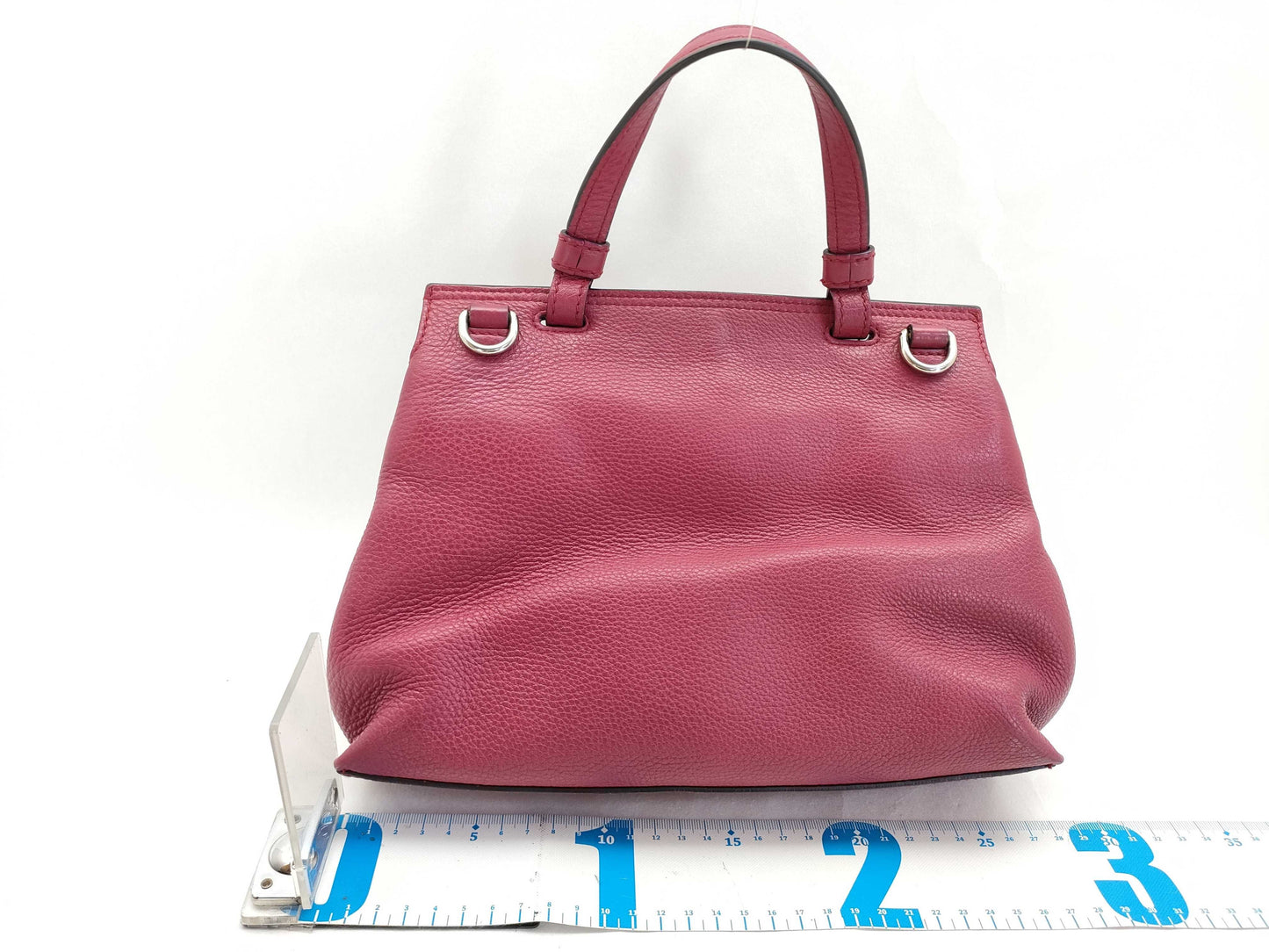 GUCCI Bamboo Everyday Leather Top Handle Bag Handbag