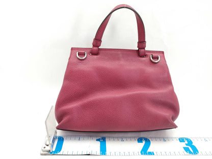 GUCCI Bamboo Everyday Leather Top Handle Bag Handbag