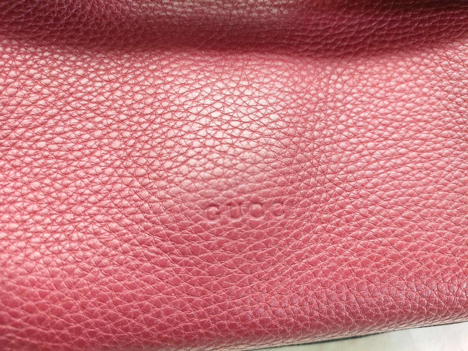 GUCCI Bamboo Everyday Leather Top Handle Bag Handbag
