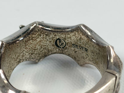 Bloody Mary Colored Stone Ring 925 11.6g