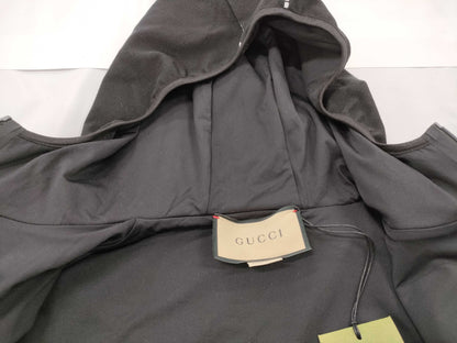 GUCCI 703361 Hooded Zip Jacket with Hanger, Size M