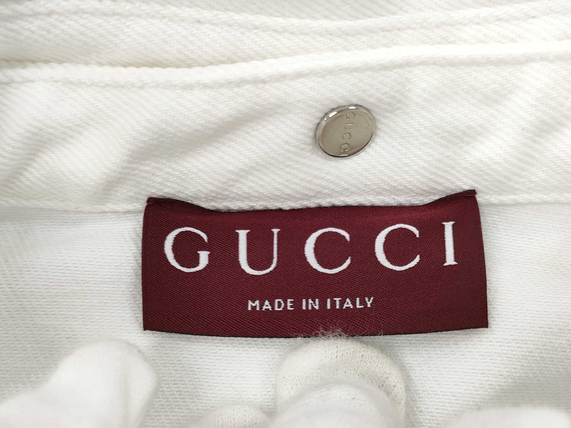 Unused Gucci Cotton Denim Jacket with Tags, Size 40