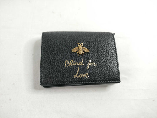GUCCI Bag 460185 Animalier Bee Compact Wallet