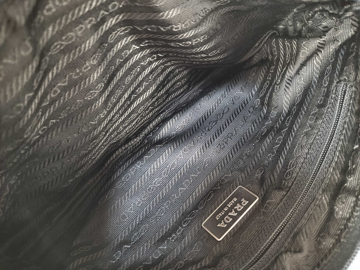 PRADA Nylon Prada Second Bag Second Bag