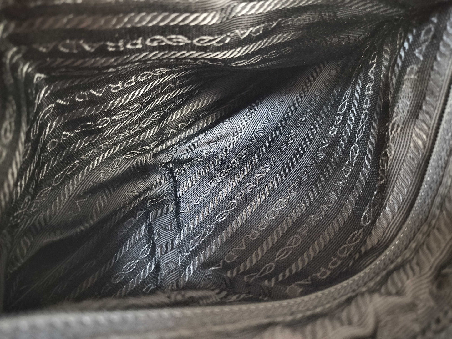 PRADA Nylon Prada Second Bag Second Bag