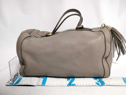 GUCCI Soho GUCCI Mini Boston Bag Soho Interlocking G Serial Shoulder Bag