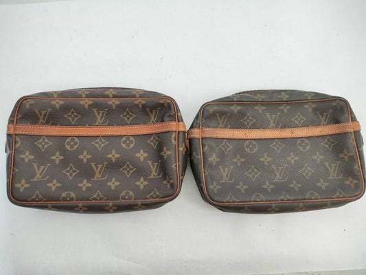 (10313_0003) LOUIS VUITTON Monogram LV Compiègne 2-Piece Second Bag Set