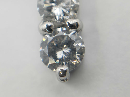 D1.00ct PT900 2.0g Pendant Top 
