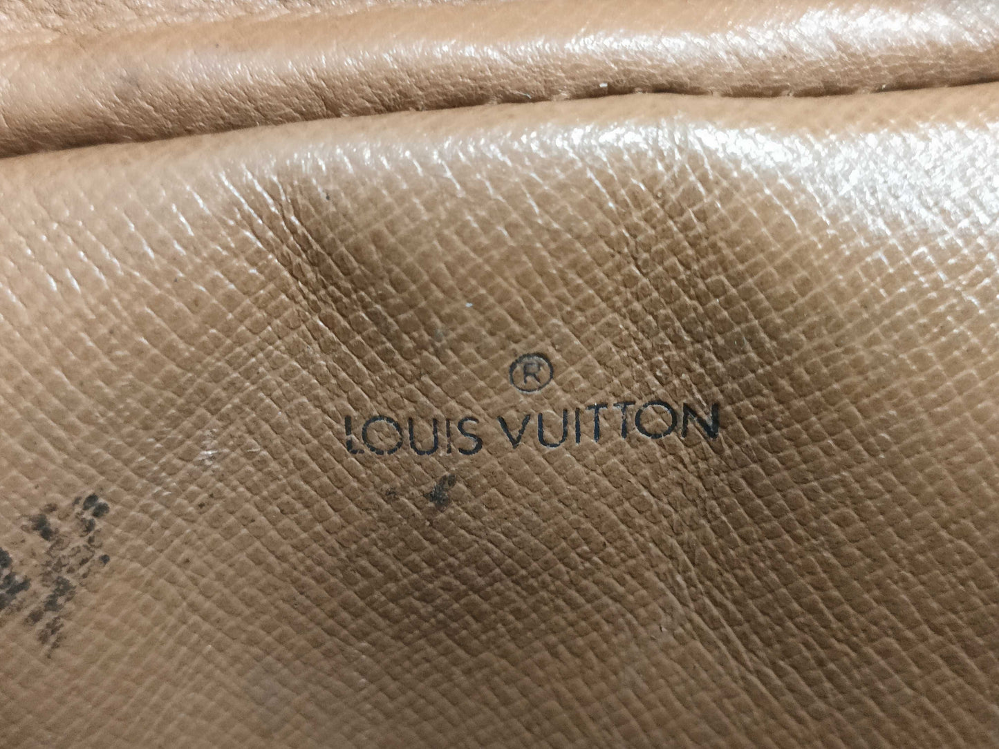 (10320_0128) LOUIS VUITTON Monogram Compiègne Second Bag/Clutch Bag, PVC Leather, M51847, Brown with Gold Hardware, Men's Second Bag