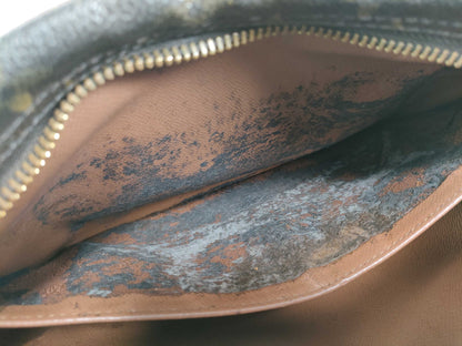 (10320_0128) LOUIS VUITTON Monogram Compiègne Second Bag/Clutch Bag, PVC Leather, M51847, Brown with Gold Hardware, Men's Second Bag