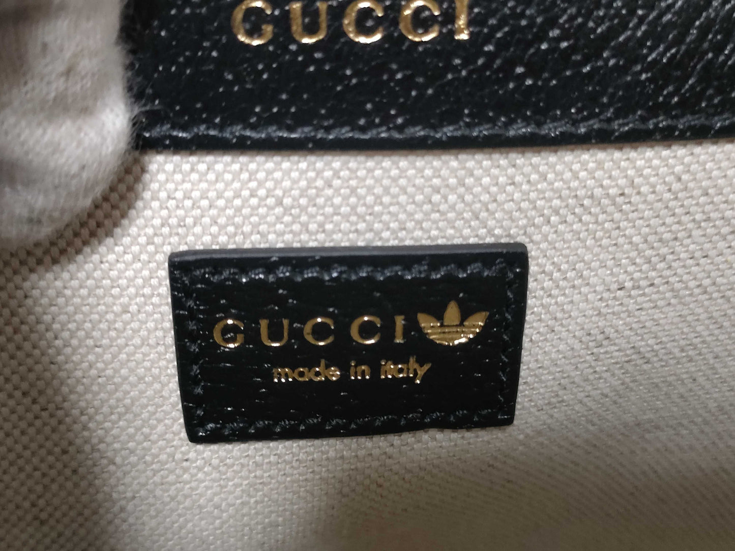 GUCCI x Adidas Collaboration 658574 Horsebit 1955 Shoulder Bag