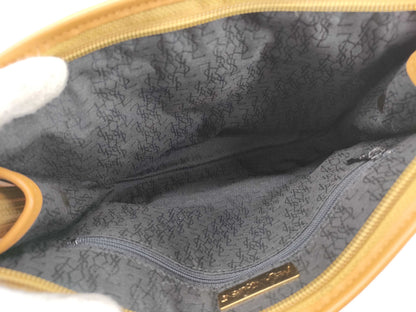 (10309_0073) Yves Saint Laurent PVC x Canvas Clutch Bag Second Bag
