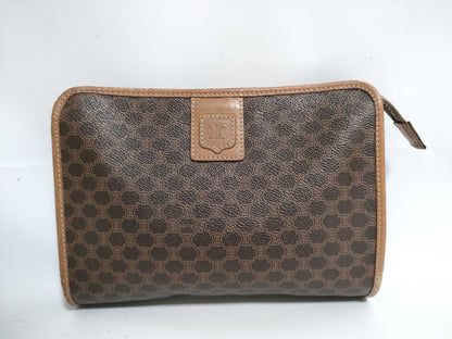 CELINE Macadam Triomphe Second Bag in Brown
