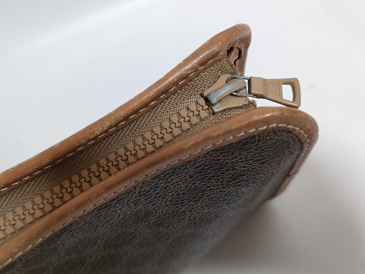 CELINE Macadam Triomphe Second Bag in Brown