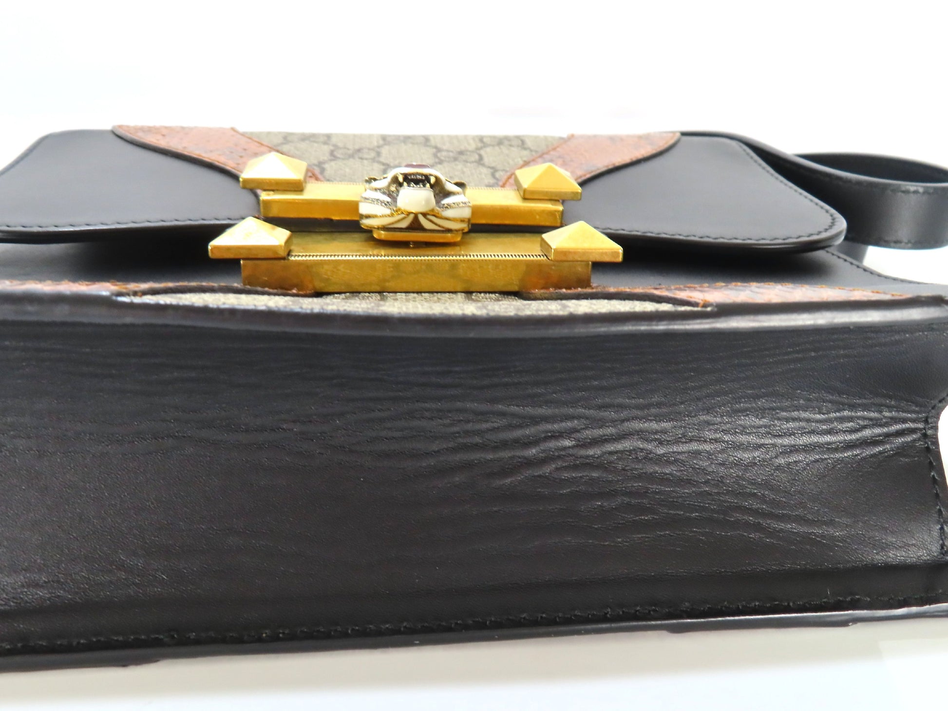 GUCCI Leather Shoulder Bag