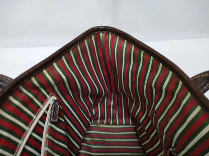 GUCCI GUCCI GG Canvas Sherry Shoulder Tote Bag