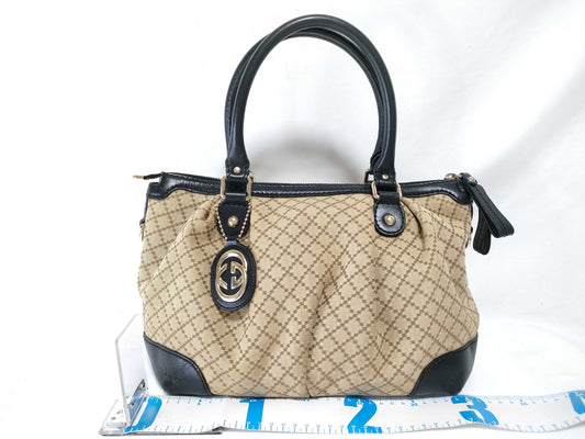 GUCCI Diamante Sukey Handbag