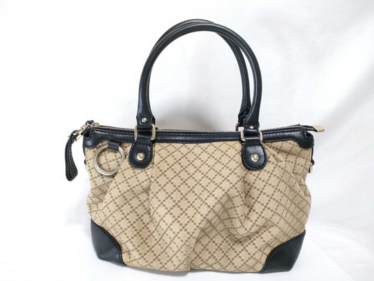 GUCCI Diamante Sukey Handbag